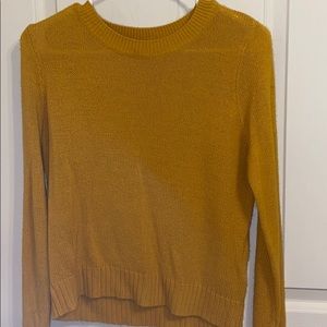 H&M Mustard colored sweater